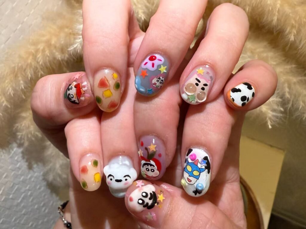 キャラクターアートネイル